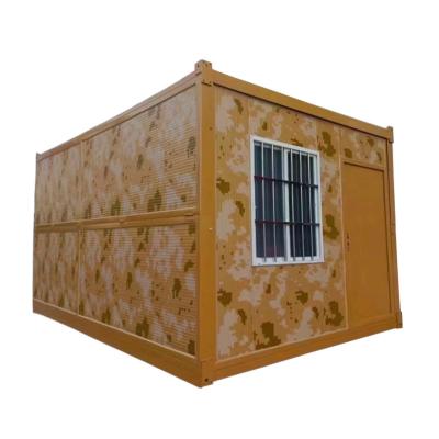 China High Quality Fast Assembly Quickly Assemble 20ft Steel Structure House Folding Prefab Container zu verkaufen