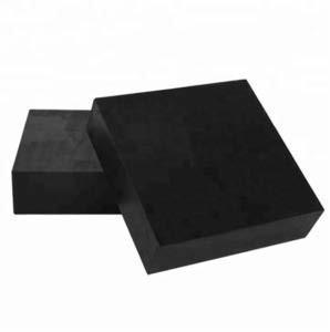 China Truck Rubber Damping Block Black NR EPDM Matial Rubber Isolation Pad zu verkaufen