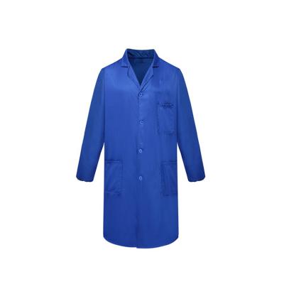 China Protective Wholesale Lab Coats Food Worker Uniforms Lab Coat With Pockets for sale