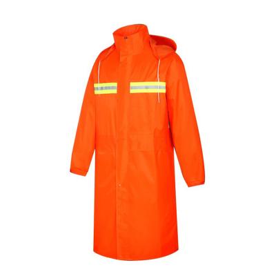 China Wholesale 100% Raincoat Safety Raincoat Reflective Jacket For Men's Popular Waterproof Raincoat for sale