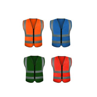 China Water Proof Construction Work Vest Police Reflective Vests Running Vest Jacket For Men for sale