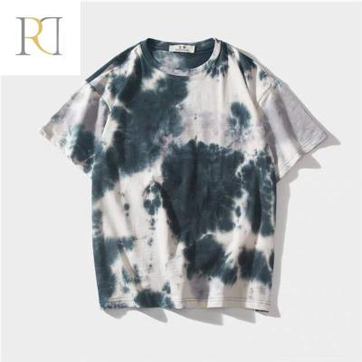 China High Quality Custom Tie Dye Anti-Shrink Dye Oversized Hip Hop T-Shirt for sale