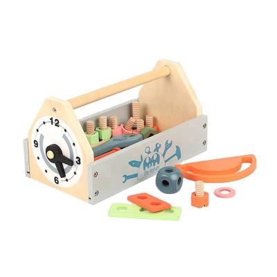 China TOY Toy Tool Set Ready MODEL to Board Educational Wooden for Age Size Kids Wooden OEM Style Garden Material Play Logo ODM Type for sale