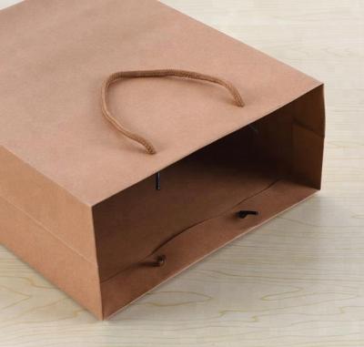 China Hot Selling New Printing Company Recyclable Custom Paper Gift Foldable ECO-Friend Paper Bag For Flour Packing for sale