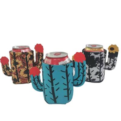 China 2022 Hot Sale Waterproof Custom Stubby Cooler Manufacturers Blank Neoprene Collapsible Coffee Can Sleeve Cooler For Sublimation Printed for sale