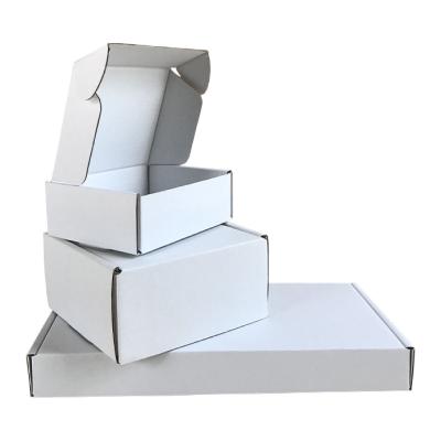 China Biodegradable Kraft Cardboard Gift Shipping Stacking Paper Boxes Wholesale Custom Logo Cheap Empty Folding Mailer Boxes for sale