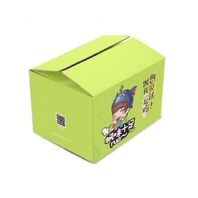 China Recycled Materials Like Printing Corrugated Box For Work Home Packing Products for sale