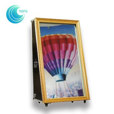 China Portable Photo Booth Latest Selfie Mirror Photo Booth Kiosk Prices for sale