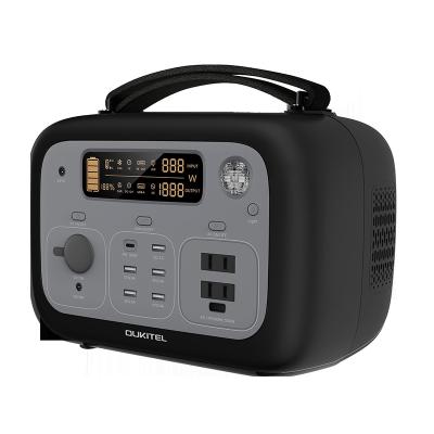 China Hot Selling 500W Portable Home Power Supply With 5 Kinds Of Output Ports Portable Power Station for sale