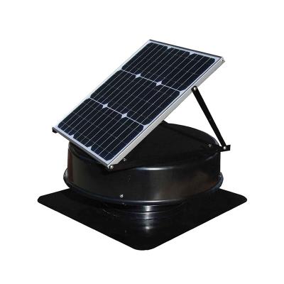 China Home Use Popular Models 35W Solar Exhaust Fan All In One With Photovoltaic Panel For Factory Exhaust Fan Solar Greenhouse for sale