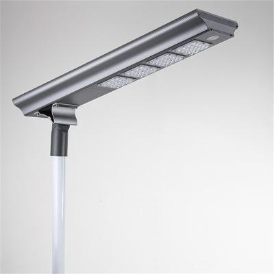 China Latest Residential Promotion Price Green Power All In One Integrated Lithium Battery 80W Solar LED Street Light for sale