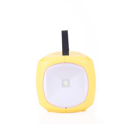 China Luminous Theme Park Solar LED Lantern with 2W 5V Panel FM Radio and Torch Led Light Power Charging Station for sale