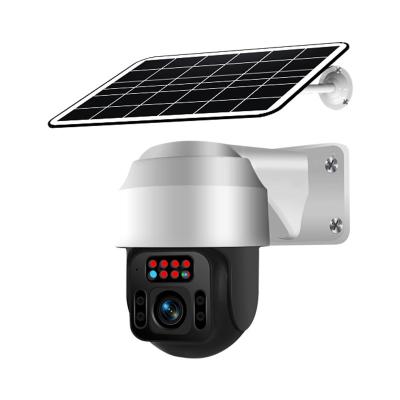 China Outdoor Waterproof Surveillance WIFI/4G Solar Engrgy Solar Battery Waterproof/Waterproof Cctv Green Solar Wireless Camera Monitor for sale