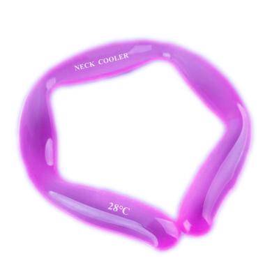 China Multi-Functional Five-pointed Cool Neck Tpu Star PCM Protective Neck Cooling Tube For Summer Activity for sale