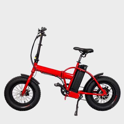 China Aluminum Alloy 16 Inch Elderly Foldable Cruiser Electric Bike With Aluminum Frame for sale