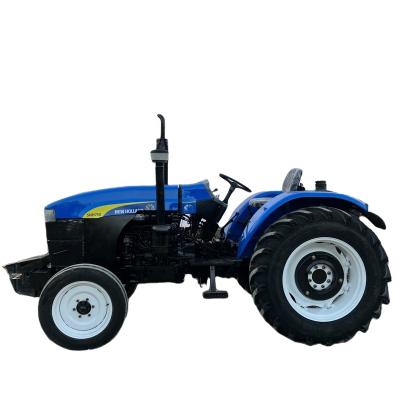 China Farms NEW HOLLAND SNH750 Tractor 75HP 2WD Good Quality Second Hand Farm Tractor for sale