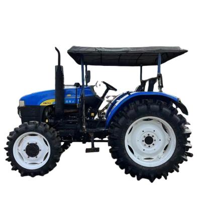 China Cheap New Holland SNH704 70HP 4WD Used Farm Tractor From Farms Factory Supplier China for sale