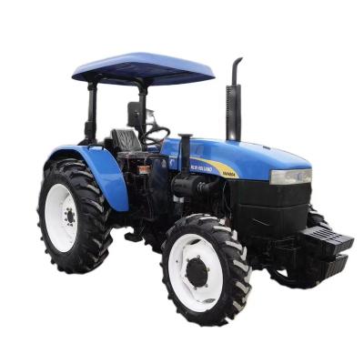 China Cultivate Lower Price Used New Holland Tractor SNH804 80HP 4WD Without Cab for sale