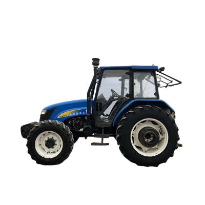 China Farms Good Condition NEW.HOLLAND 90HP SNH904 4WD Tractors Agricultural Machinery for sale