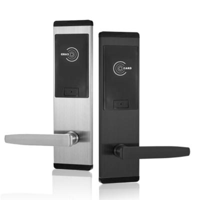 China Home Hotel Apartments Factory Price Smart Swipe Key Card RFID Keyless Hotel Door Lock With Management Software for sale