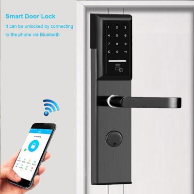 China Tuya Smart WiFi Electronic Safe Smart APP Lock Apartment Code Controlled Door Lock For Hotel for sale