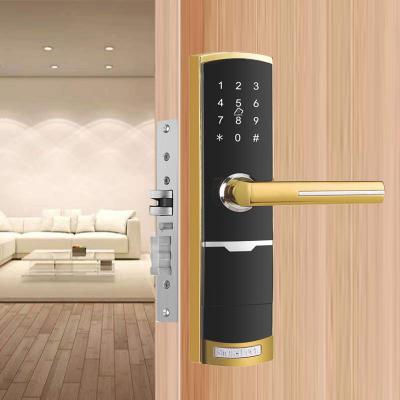 China Home /Hotel /Apartments/ Office /Hotel /Apartments/ Smart Front Door Lock Digital TT Lock APP With Emergency Key for sale