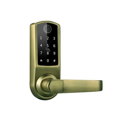 China Apartment/Home/Hotel/Office Waterproof Outdoor Keyless Biometric Security Door Locks Guangdong hyh Electrical Intelligent Hardware Cerradura Inteligente for sale