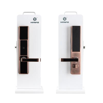 China Modern Key Wifi Card Code Password Digital Fingerprint Smart Electronic Door Lock for sale