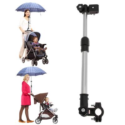 China Each Parts Is Adjustable Mount Bracket Adjustable Umbrella Outdoor Umbrella Stand For Electric Bike Bicycle Stroller Wheelchair for sale