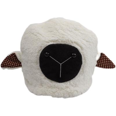 China COMMON woolen earmuff sweater plush hat autumn and winter lovely cartoon warm female cotton hat for sale