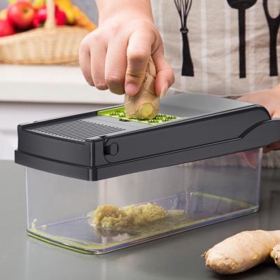 China Viable Manual Multifunctional Vegetable Shredder Slicer Potato Grater Cutter Plant Cutter Vegetable Cleaver for sale