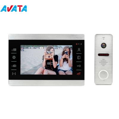 China HD 1080P Video Interphone Door Bell Home Security Video Door Phone for sale