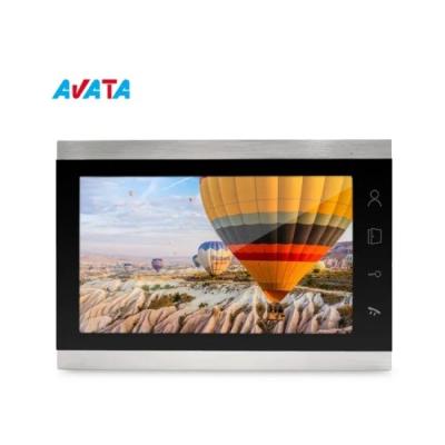 China 10 Inch Big Touch Screen Video Intercom Video Door Phone Doorbell Video Doorbell for sale