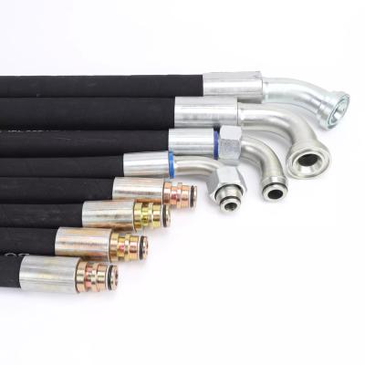 China Industrial Hydraulic Rubber Hydraulic Hose SAE 100r1 Hose Prices / Brands for sale