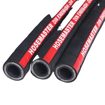 China 6000psi Rubber Hose High Pressure Hydraulic Flexible Synthetic Rubber Hose For Car Gasket for sale