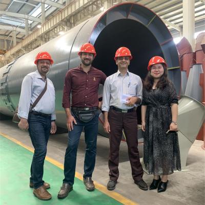 China Hongke factory supply zinc oxide rotary kiln project rotary kiln best price zinc oxide mining furnace China for sale