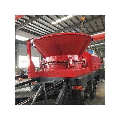 China Large capacity wood shredder shaft stump shredder machine mobile station wood shredder scrap wood price for sale