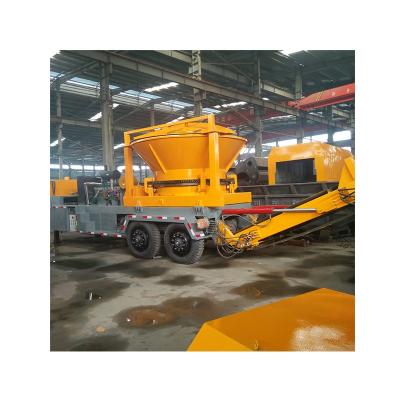 China Plant Tree Branch Diesel Fixed Wood Chipper Industrial Large Disc Mobile Wood Root Chipper for sale