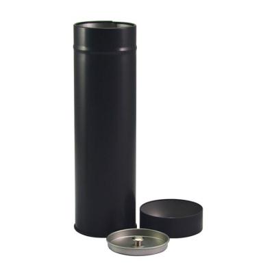 China High Quality Metal Cans Tea Packaging Double Lid Round Tin Cans Tin Tube zu verkaufen