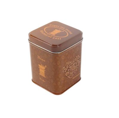 China High Quality Food Grade Metal Cans For Tea/Coffee/Chocolate/Cookie Square Tin Boxes à venda