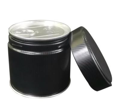 China High Quality Metal Can Matcha Tea Coffee Powder Small Round Tin Box Tin Case à venda