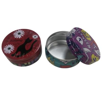 Chine High Quality Screw Lid Metal Cans Beauty Cans Cosmetics Tins Round Shape Cosmetics Tins Aluminium Tin Boxes à vendre