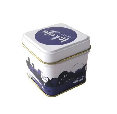 中国 High Quality Candle Tin Packaging Small Square Tin Box Packaging Tin Candle Containers 販売のため