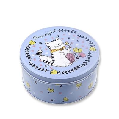 中国 High Quality Metal Can For Cookie / Chocolate Tin Packaging Round Shape Tin Cans / Cake Tins 販売のため