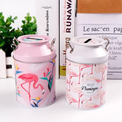 China High Quality Metal Can For Coin Packaging Milk Shape Tin Box For Kids for sale