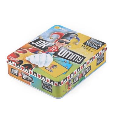 中国 High Quality Metal Can For Card Game/Cosmetics Packaging Square Tin Box Custom Tins Tin Gift Boxes 販売のため