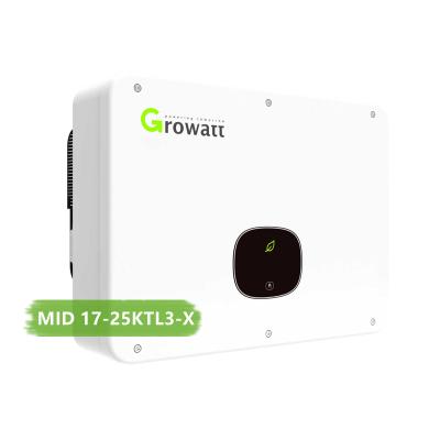 China Growatt On Grid Off Grid Inverter 25KW Hybrid Solar Inverter Factory Direct 525*395*222MM for sale