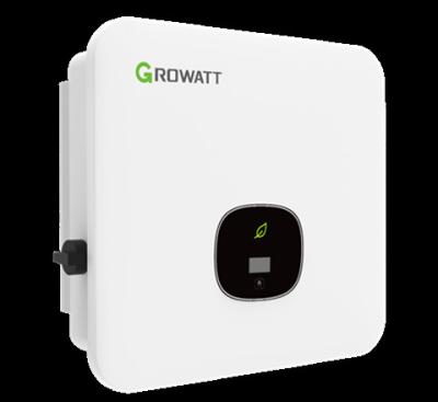 China Growatt 3kw 3600w 4200w 4600w 5000w 6000w 8000w 10000w 12000w 15000w 33000w 50000w residential solar string on grid inverter 525*395*222MM for sale