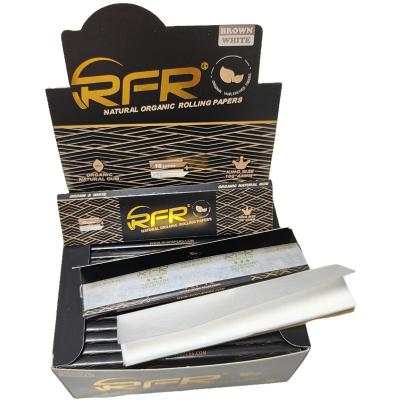 China Low MOQ RFR Rolling Paper Brown Slow Burning White King Size Slim Classic Custom Smoking Rolling Paper for sale