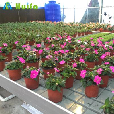 China Stable Structure Ebb And Flow Rolling Bench For Hydroponics Grow Vegetables And Flowers for sale